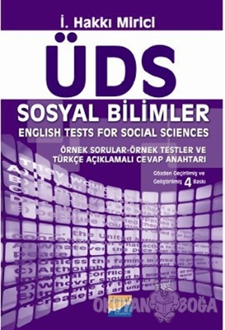 ÜDS Sosyal Bilimler - English Tests For Social Sciences - İ. Hakkı Mir