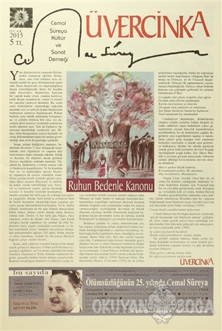 Üvercinka Dergisi Sayı: 3 - Ocak 2015 - Kolektif - Üvercinka Dergisi