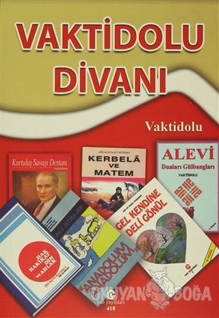 Vaktidolu Divanı - Ali Adil Atalay Vaktidolu - Can Yayınları (Ali Adil