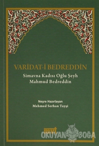 Varidat-i Bedreddin - Şeyh Mahmud Bedreddin - MVT Yayıncılık