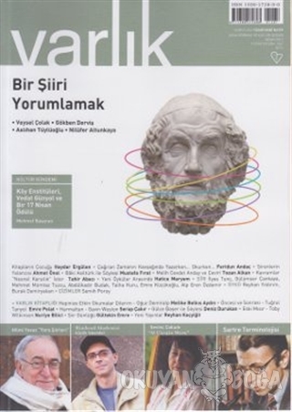 Varlık Aylık Edebiyat ve Kültür Dergisi Sayı: 1267 - Nisan 2013 - Kole
