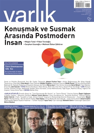 Varlık Edebiyat ve Kültür Dergisi Sayı: 1346 Kasım 2019