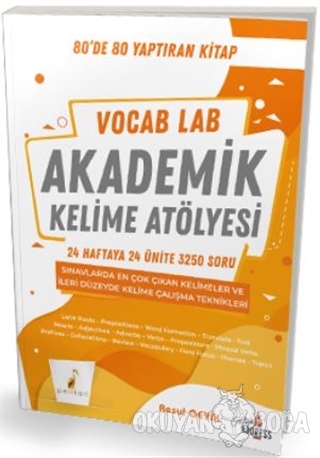 Vocab Lab Akademik Kelime Atölyesi - Resul Geyik - Pelikan Tıp Teknik 