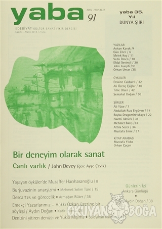 Yaba Edebiyat Dergisi Sayı: 91
