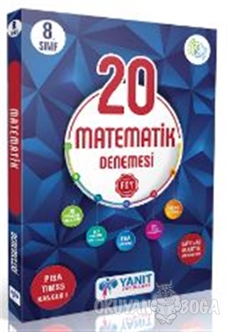 Yanıt 8. Sınıf Çözümlü 20 Matematik Branş Denemesi - Kolektif - Yanıt 