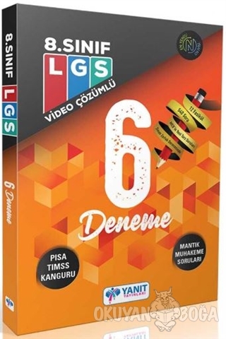Yanıt LGS 6 Fasikül Deneme Video Çözümlü - Kolektif - Yanıt Yayınları