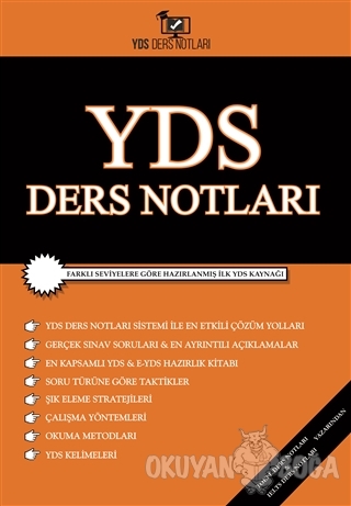 YDS Ders Notları - Özgür Kartal - Sokak Kitapları Yayınları