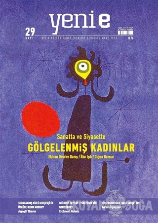 Yeni E Dergisi Sayı: 29 Mart 2019