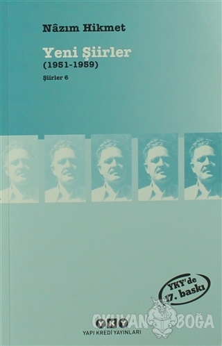 Yeni Şiirler (1951 - 1959) - Nazım Hikmet Ran - Yapı Kredi Yayınları