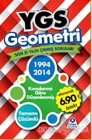 YGS Geometri Son 21 Yılın Çıkmış Soruları 1994 - 2014 - Kolektif - Örn