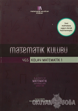 YGS Kolay Matematik-1 - Kemal Çinçin - İrem Yayıncılık