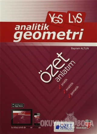 YGS - LYS Analitik Geometri Özet Anlatım - Bayram Altun - Özet Yayınla