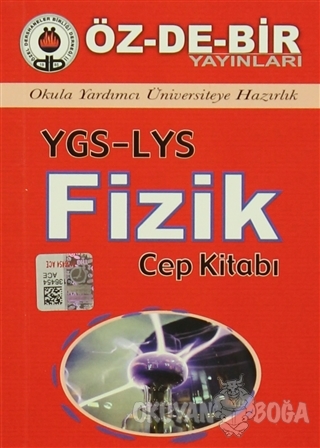 YGS-LYS Fizik Cep Kitabı - Kolektif - Öz-De-Bir Yayınları