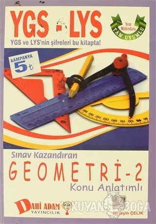 YGS-LYS Geometri - 2 Konu Anlatımlı - Kolektif - Dahi Adam Yayıncılık