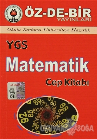 YGS Matematik Cep Kitabı - Kolektif - Öz-De-Bir Yayınları