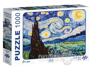 Yıldızlı Gece - 1000 Parça Puzzle - - CA Games