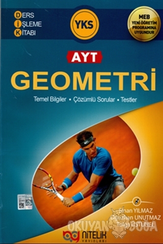 YKS AYT Geometri Ders İşleme Kitabı - Tolga Üstünel - Nitelik Yayınlar