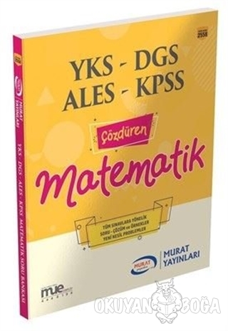 YKS DGS ALES KPSS Çözdüren Matematik - Kolektif - Murat Yayınları