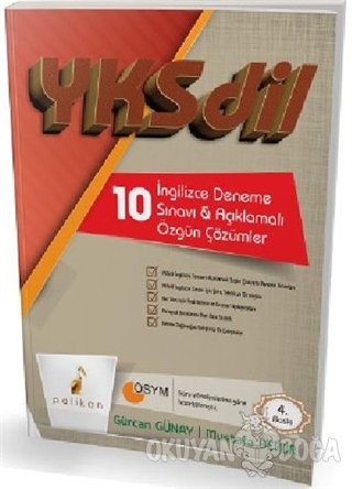 YKS Dil 10 İngilizce Deneme Sınavı Açıklamalı Özgün Çözümler