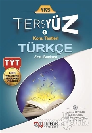 YKS Tersyüz Türkçe Soru Kitabı - Mustafa Ceydilek - Nitelik Yayınları 
