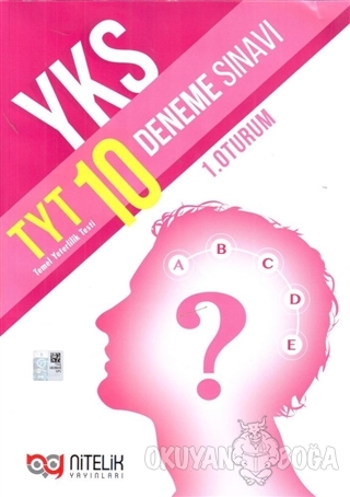 YKS TYT 10 Deneme Sınavı (1. Oturum) - Kolektif - Nitelik Yayınları - 