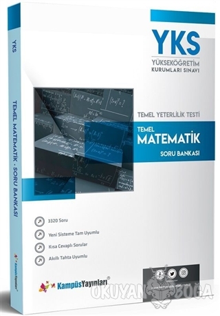 YKS TYT Temel Matematik Soru Bankası - Kolektif - Kampüs Yayınları