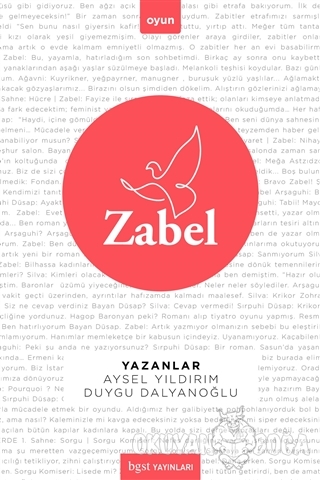 Zabel - Aysel Yıldırım - Bgst Yayınları