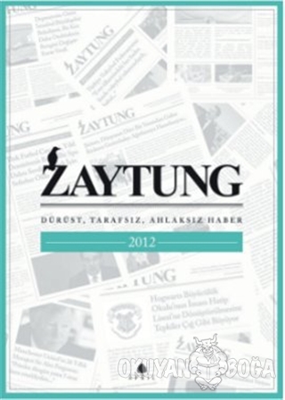 Zaytung Almanak 2012 - Hakan Bilginer - April Yayıncılık