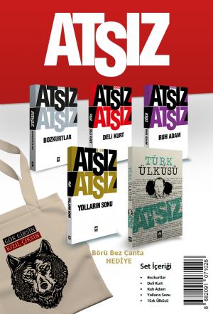 Ötüken Atsız Seti (5 Kitap) Börü Bez Çanta Hediyeli