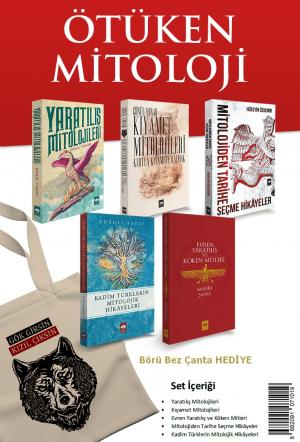 Ötüken Mitoloji Seti (5 Kitap) Börü Bez Çanta Hediyeli