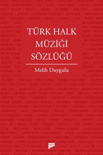 Türk Halk Müziği Sözlüğü Melih Duygulu