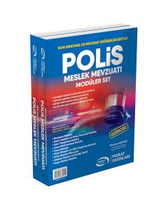 Murat Polis Meslek Mevzuatı Modüler Set - 2 Kitap