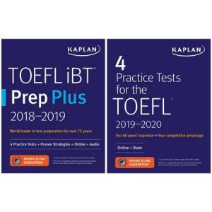 Kaplan TOEFL Prep Set 2 Books