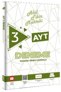 .AFM AYT Tamamı Video Çözümlü 3 Deneme