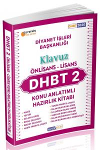 Ahsen 2020 DHBT 2 Önlisans Lisans Konu Anlatımlı Klavuz Hazırlık Kitabı