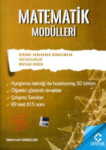 Artınet 1. Derece Denklemler, Eşitsizlikler, Mutlak Değer