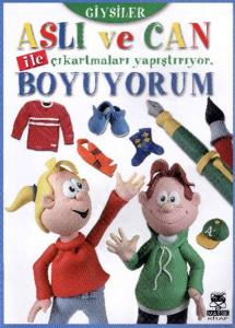 Aslı ve Can Giysiler Çıkartma Boyama
