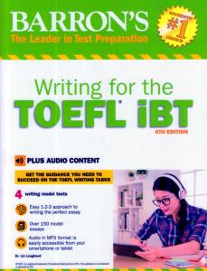 Barron's Writing for the TOEFL IBT