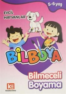 Bilboya Bilmeceli Boyama Evcil Hayvanlar 5 6 Yaş