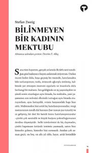 Bilinmeyen Bir Kadının Mektubu