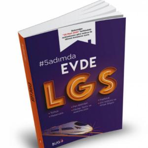 Buga Yayınları 5 Adımda Evde LGS Konu Denemeleri