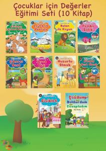 Çocuklar İçin Değerler Eğitimi Seti (10 Kitap Takım)