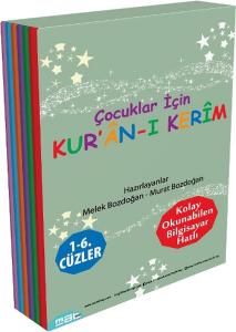 Çocuklar İçin Kuran ı Kerim 1 6. Cüzler 6 Kitaplık Set