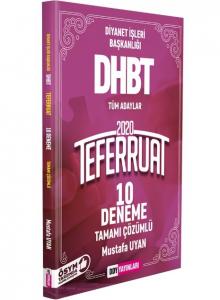 DDY 2020 DHBT Teferruat Serisi Tamamı Çözümlü 10 Deneme