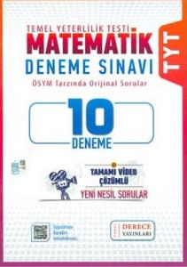 Derece TYT Matematik 10lu Deneme