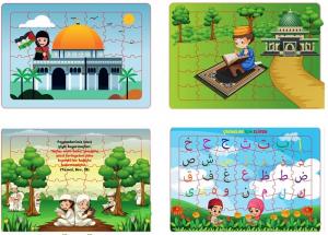 Dini Çocuk Yapbozu (4 Adet)