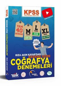 Doktrin 2021 KPSS Coğrafya Bedene Göre 40 Adet Deneme Sınavı