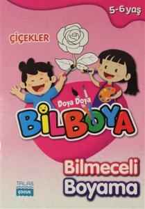 Doya Doya Bilboya Bilmeceli Boyama Çiçekler 5 6 Yaş