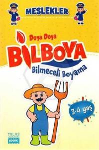 Doya Doya Bilboya Bilmeceli Boyama Meslekler 3 4 Yaş