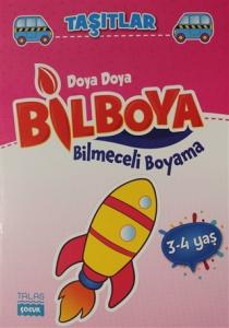 Doya Doya Bilboya Bilmeceli Boyama Taşıtlar 3 4 Yaş